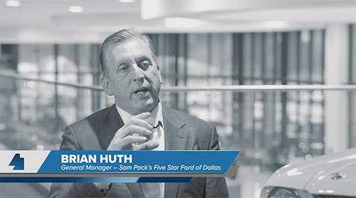 AutoAlert Testimonial from Brian Huth at Sam Pack's Five Star Ford