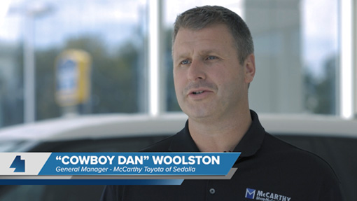 Dan Woolston - McCarthy Toyota of Sedalia - Testimonial