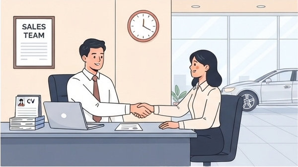 Car Salesperson Interview Questions blog - Sales Interview Questions